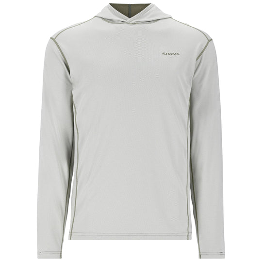 Simms Men's BugStopper Hoody Aspen Heather Image 01