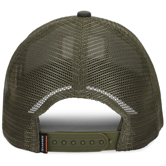 Simms Trout Icon Trucker Smokey Olive Image 03