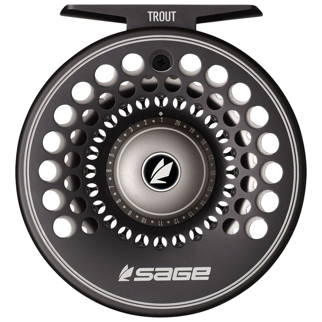 Sage Trout Fly Reel Stealth / Silver Image 02
