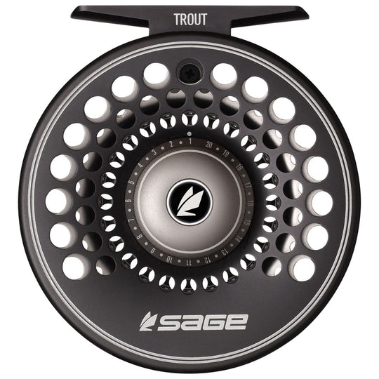 Sage Trout Fly Reel Stealth / Silver Image 02
