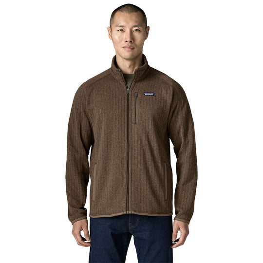 Patagonia Men's Better Sweater Jacket Marlow Brown Rib Knit Image 02
