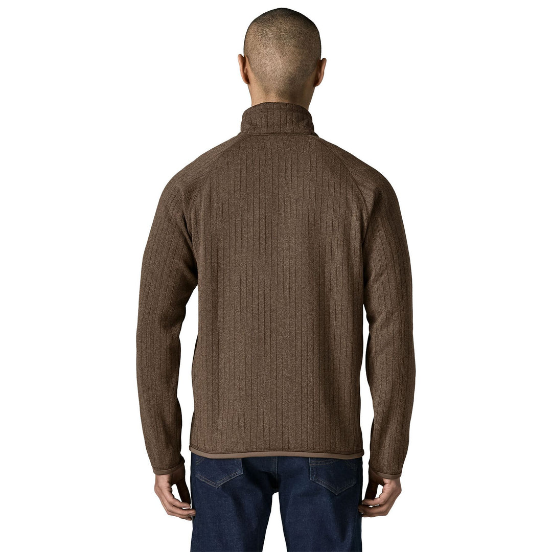 Patagonia Men's Better Sweater Jacket Marlow Brown Rib Knit Image 04