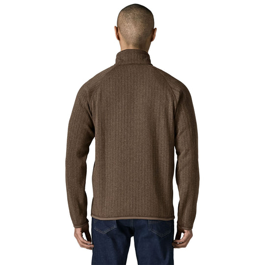 Patagonia Men's Better Sweater Jacket Marlow Brown Rib Knit Image 04