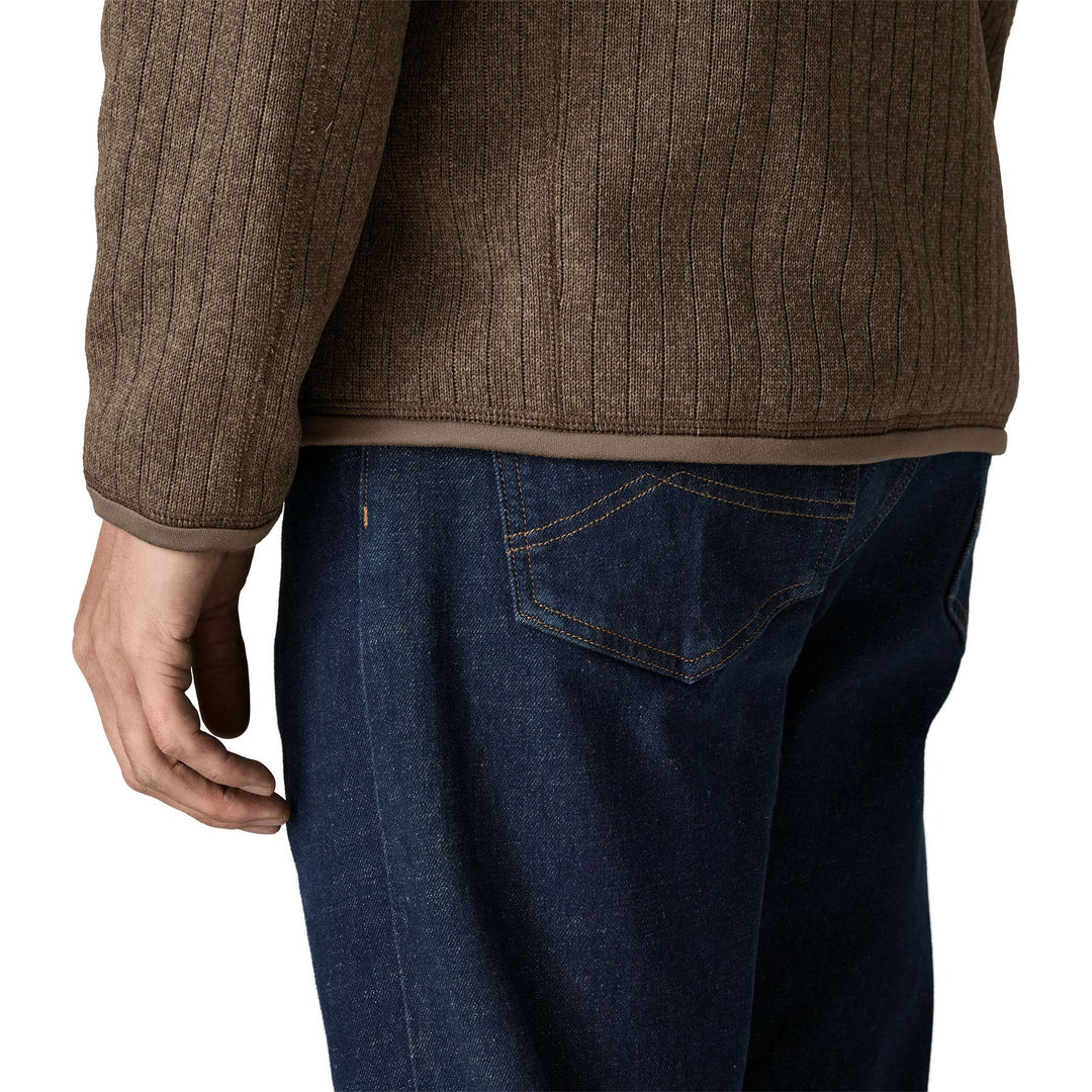 Patagonia Men's Better Sweater Jacket Marlow Brown Rib Knit Image 08