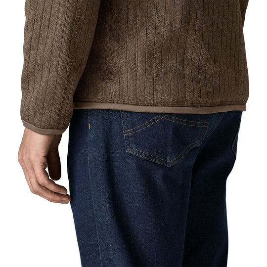 Patagonia Men's Better Sweater Jacket Marlow Brown Rib Knit Image 08
