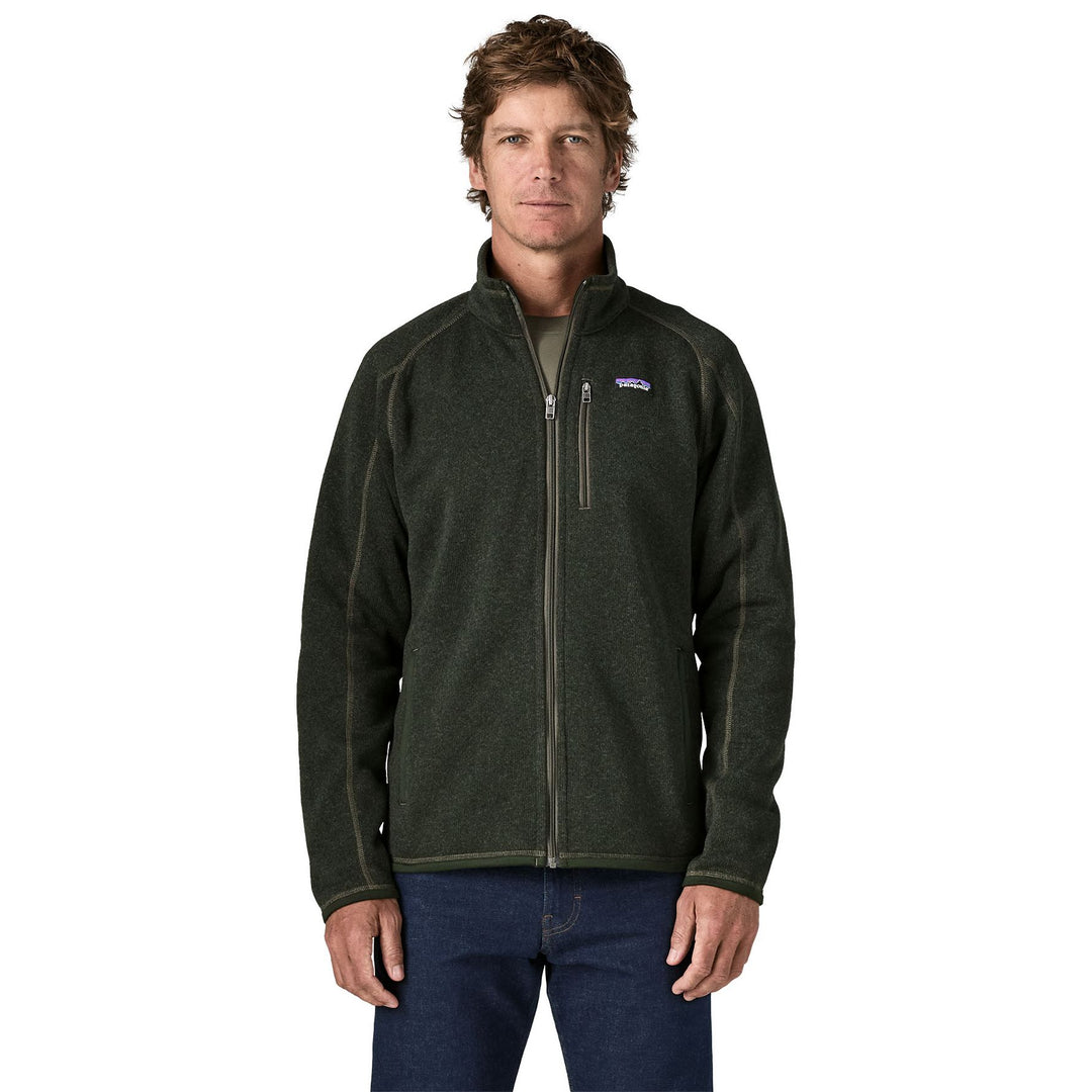 Patagonia Men's Better Sweater Jacket Old Growth Green Image 02