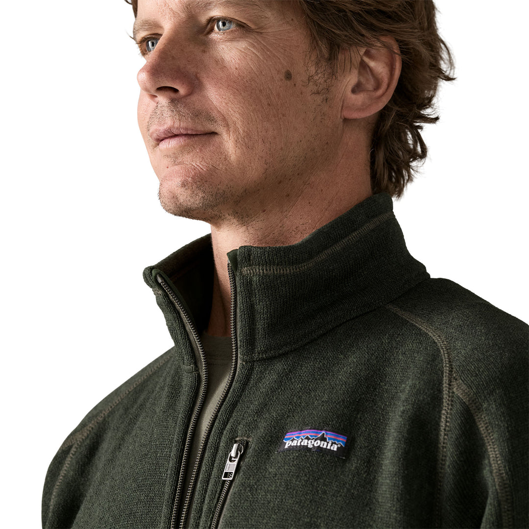 Patagonia Men's Better Sweater Jacket Old Growth Green Image 05
