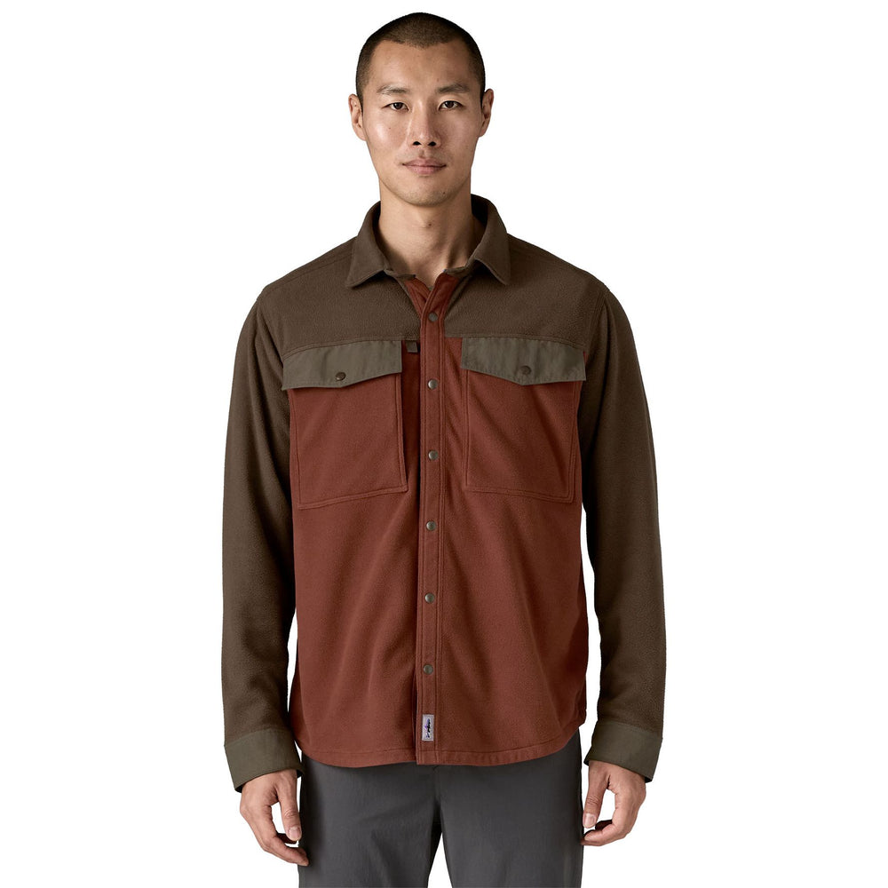 Patagonia Men's Long-Sleeved Early Rise Snap Shirt Dried Vanilla Image 02