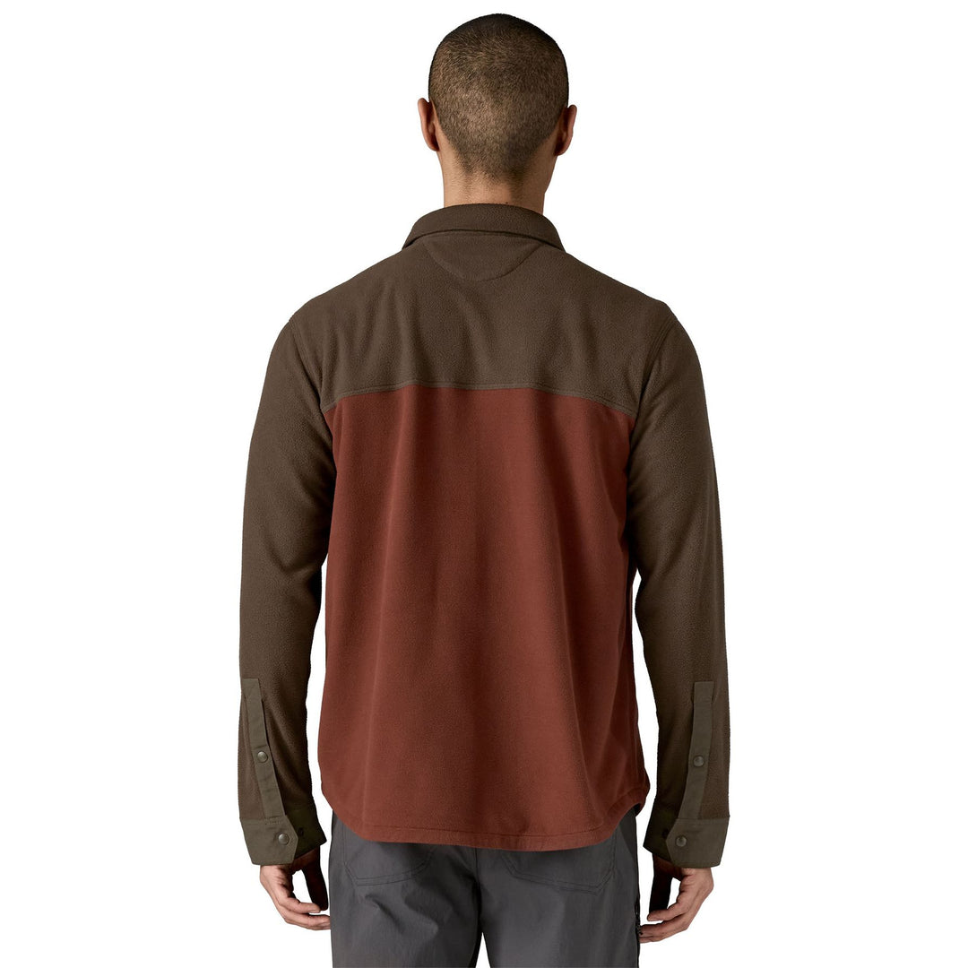 Patagonia Men's Long-Sleeved Early Rise Snap Shirt Dried Vanilla Image 03