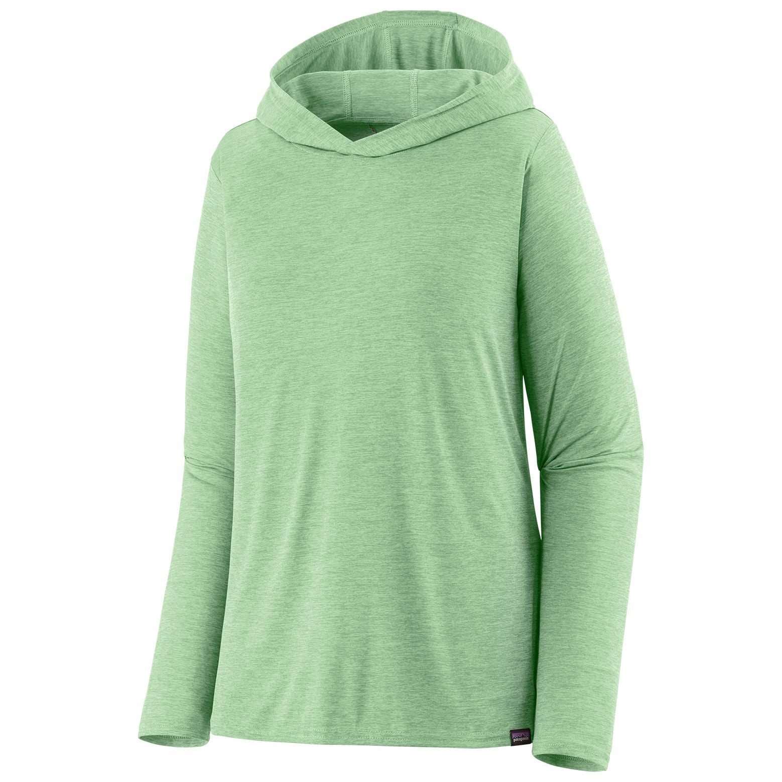 Patagonia Women's Cap Cool Daily Hoody Rinsed Green - Dark Rinsed Green X-Dye Image 01