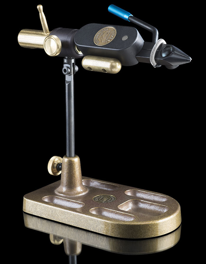 Regal Big Game Head Revolution and Bronze Pocket Base  Tying Vise