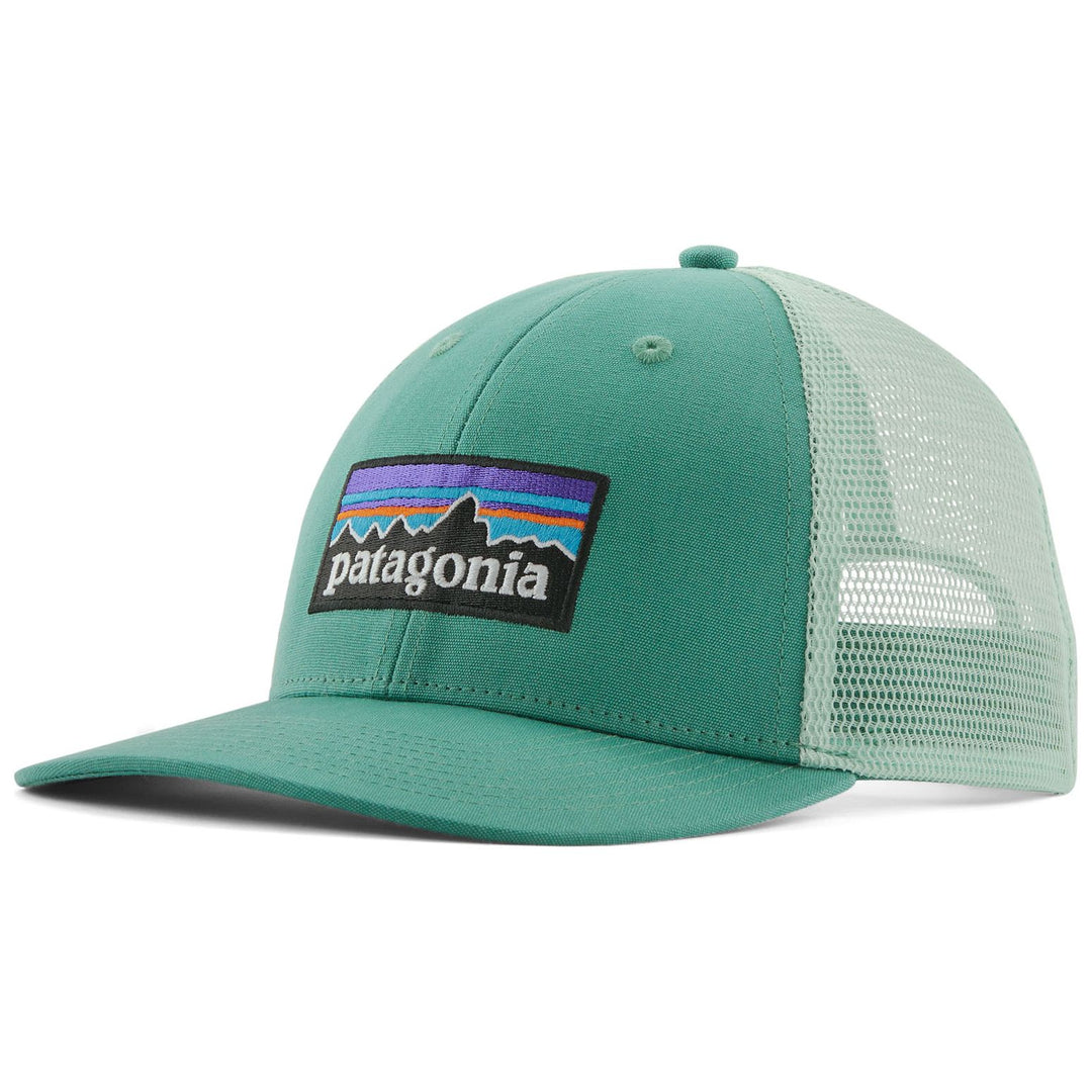 Patagonia P-6 Logo LoPro Trucker Hat Heartleaf Green Image 01