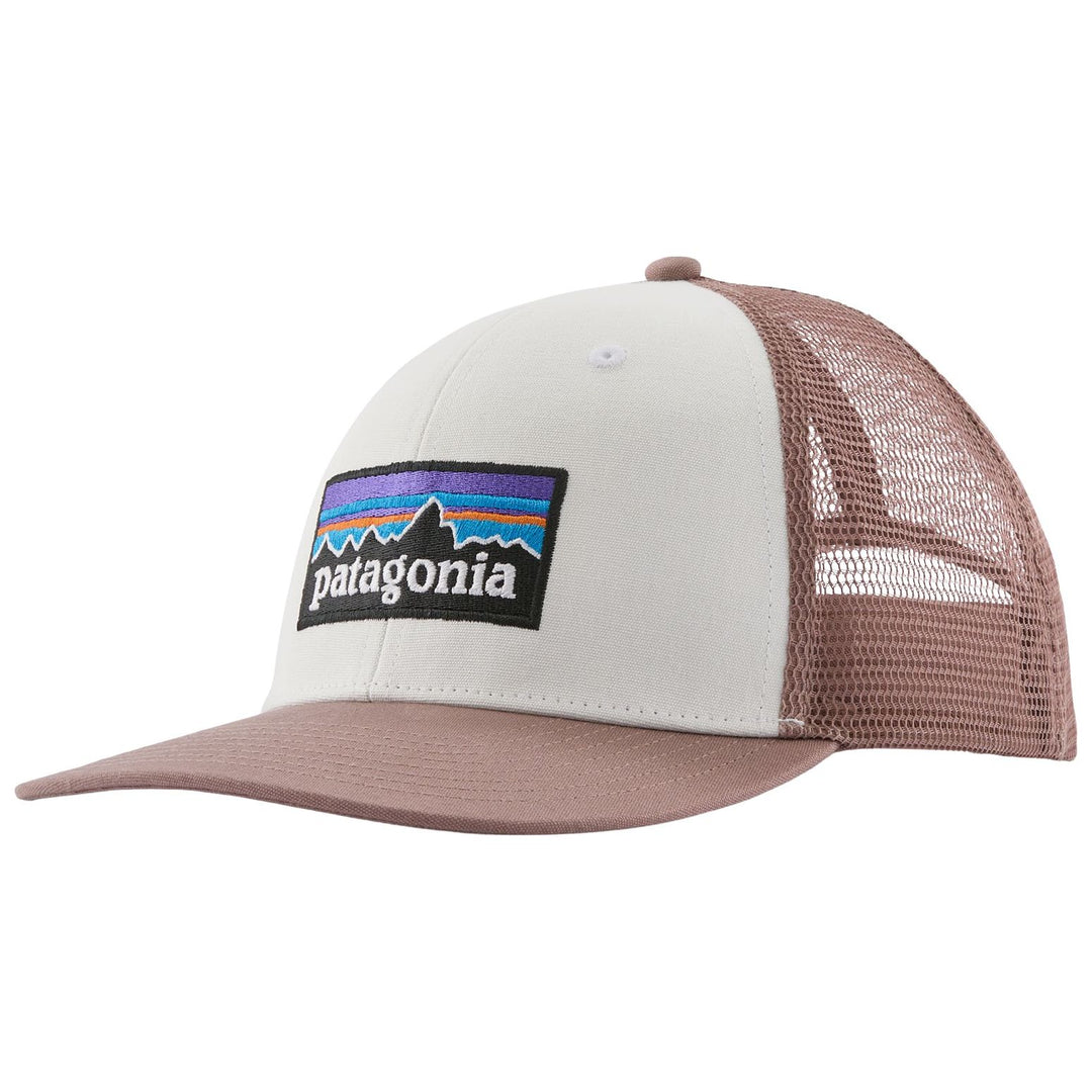 Patagonia P-6 Logo Trucker Hat Birch White Image 01