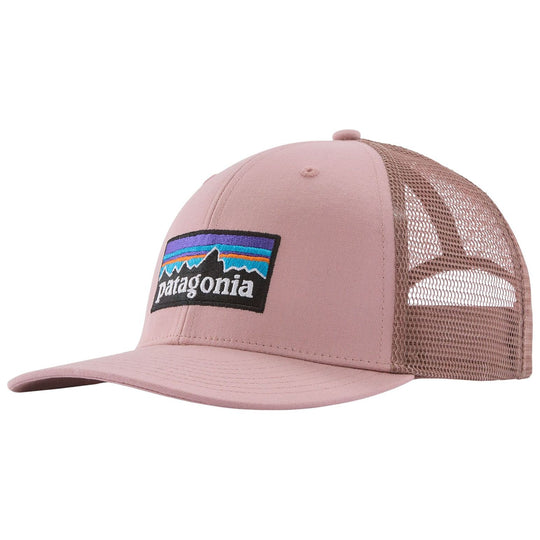 Patagonia P-6 Logo Trucker Hat Fuzzy Mauve Image 01