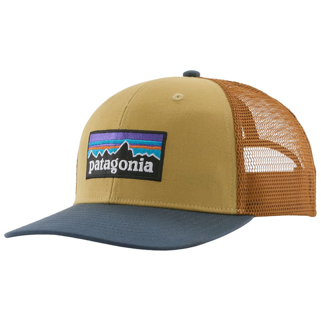 Patagonia P-6 Logo Trucker Hat Lynx Tan Image 01