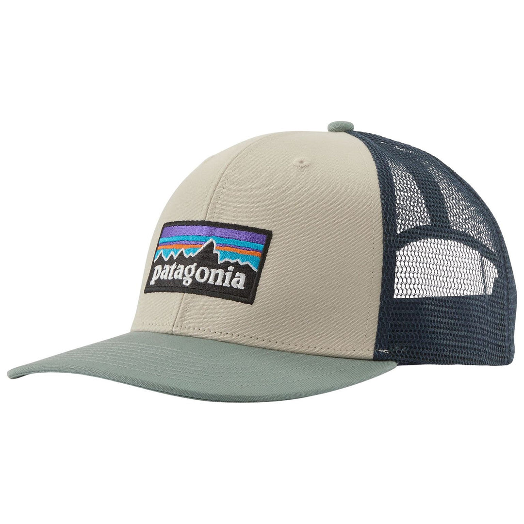 Patagonia P-6 Logo Trucker Hat Pumice Image 01
