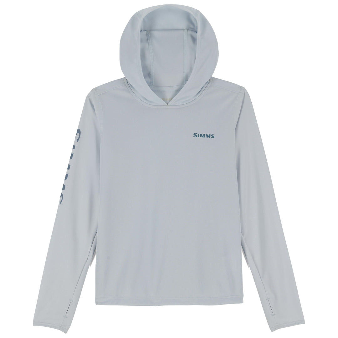 Simms Kid's Solar Tech Hoody Bimini Blue Image 01