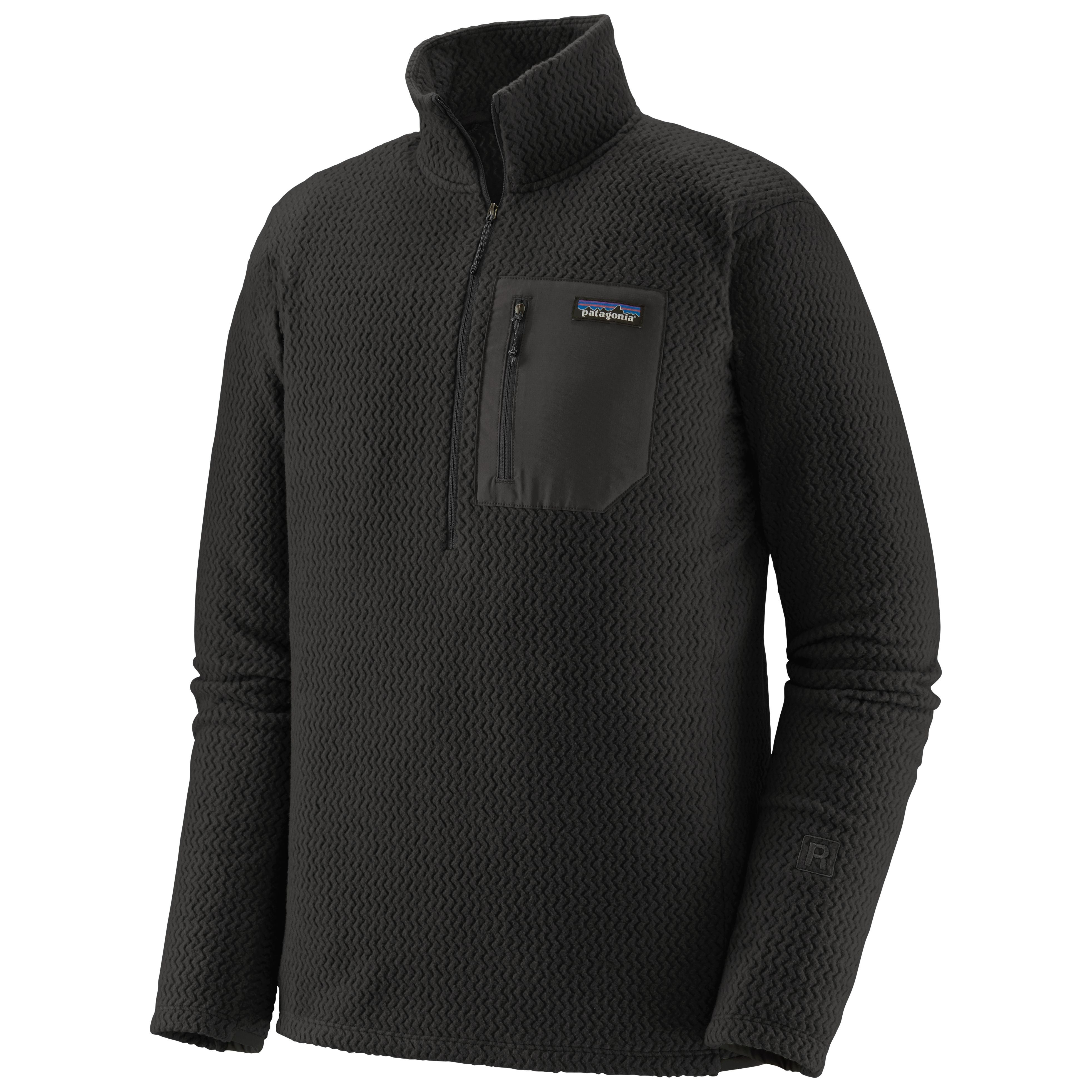 Patagonia Men's R1 Air Zip Neck Black Image 01