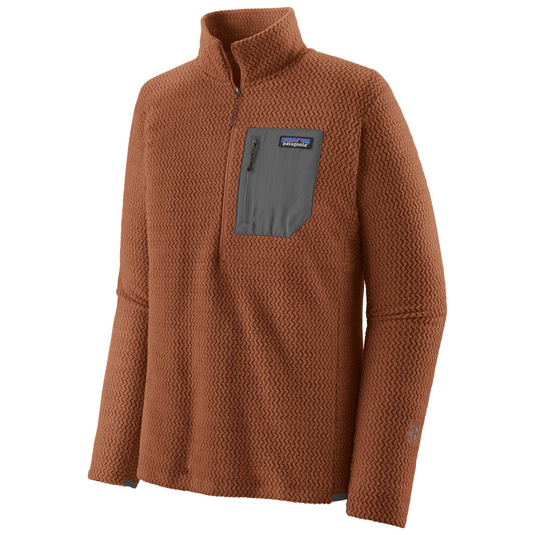 Patagonia Men's R1 Air Zip Neck Robin Brown Image 01