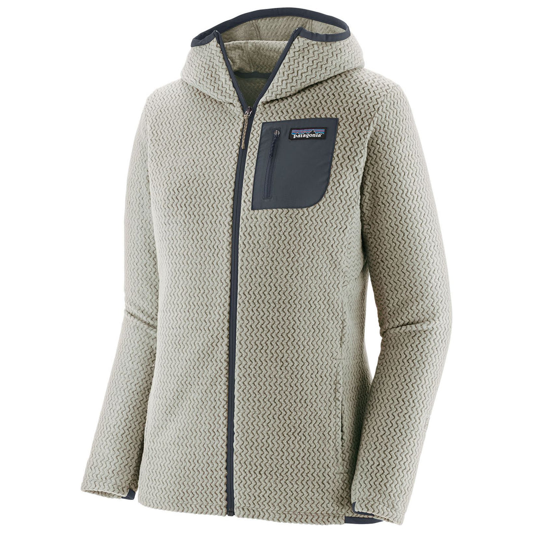 Patagonia Women's R1 Air Full-Zip Hoody - Wool White Image 01