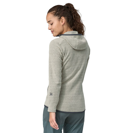 Patagonia Women's R1 Air Full-Zip Hoody - Wool White Image 03