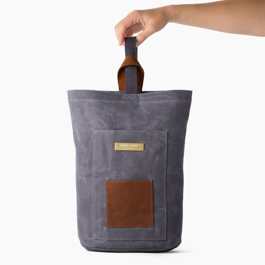 High Camp Twin Carry Tote in Charcoal