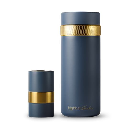 High Camp Highball Shaker in Amalfi Blue