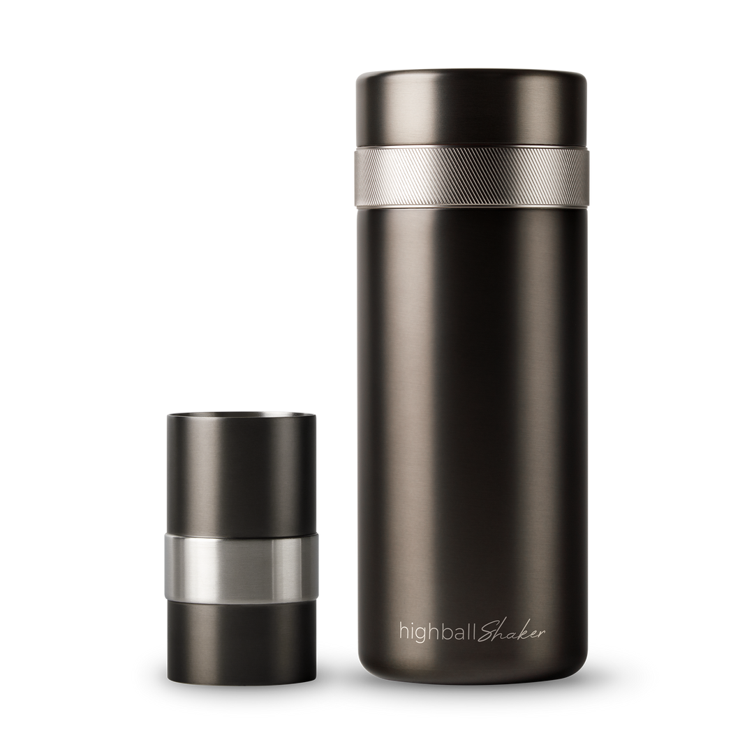 High Camp Highball Shaker in Gunmetal