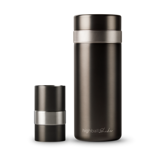 High Camp Highball Shaker in Gunmetal