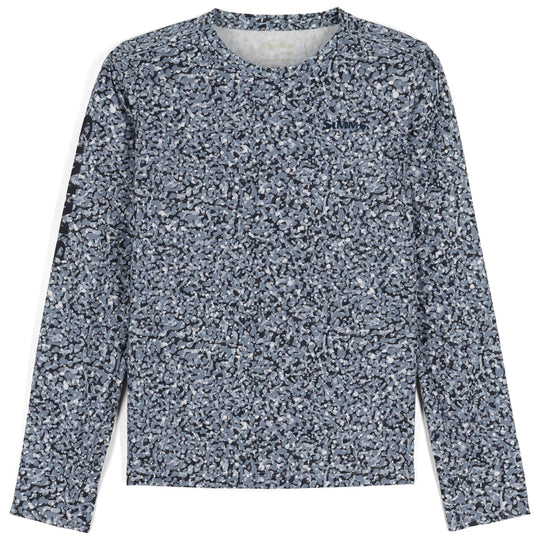 Simms Kid's Solar Tech Crew Neck Pebble Selvedge Image 01
