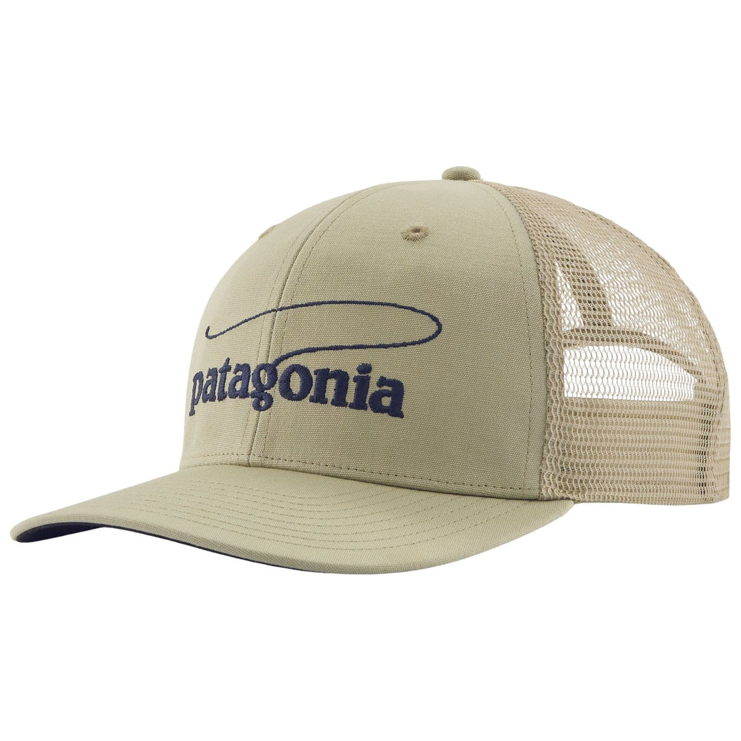 Patagonia Take a Stand Trucker Hat Casting Logo: Weathered Stone Image 01