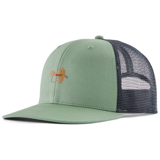 Patagonia Take a Stand Trucker Hat Pheasant Fly: Ellwood Green Image 01