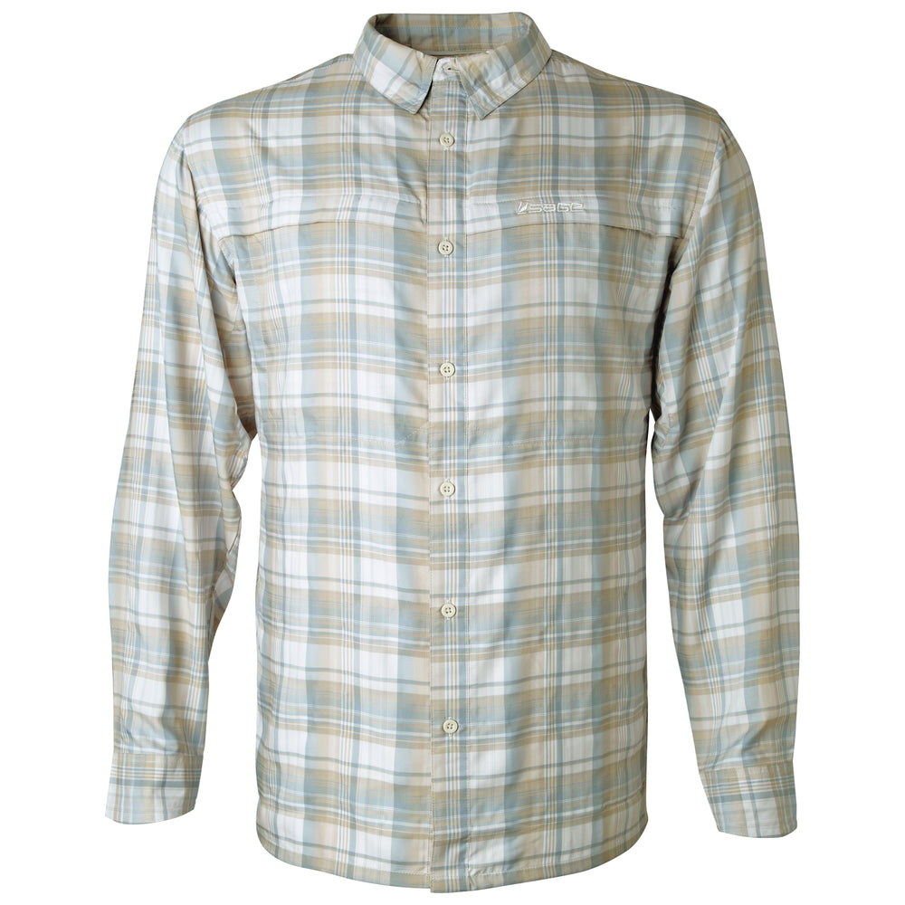 Sage Guide Shirt Bronze Plaid Image 01
