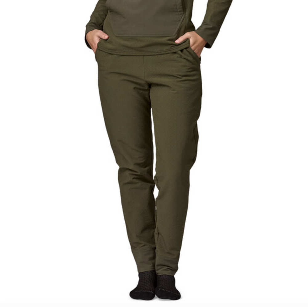 Patagonia Women's R2 CrossStrata Pants - Pine Needle Green