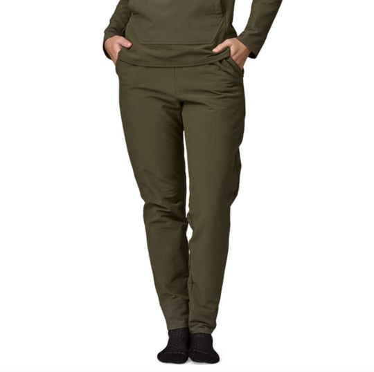 Patagonia Women's R2 CrossStrata Pants - Pine Needle Green