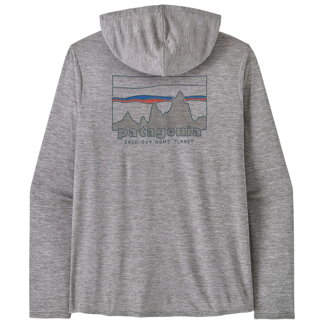 Patagonia Men's Cap Cool Daily Graphic Hoody '73 Skyline: Feather Grey Image 01