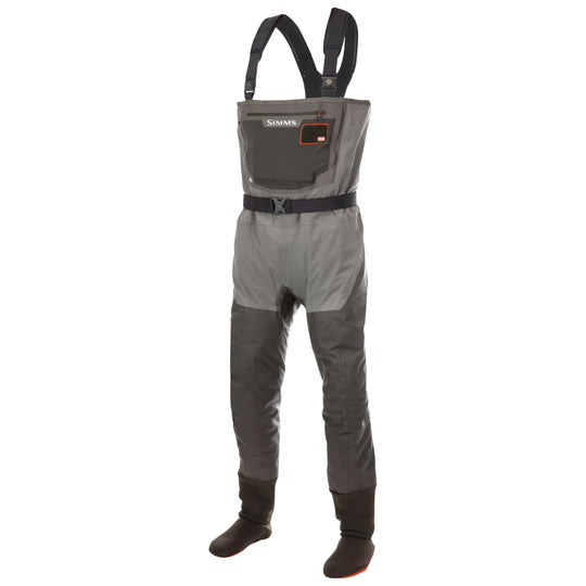 Simms Men's G3 Guide Stockingfoot Gunmetal Image 01