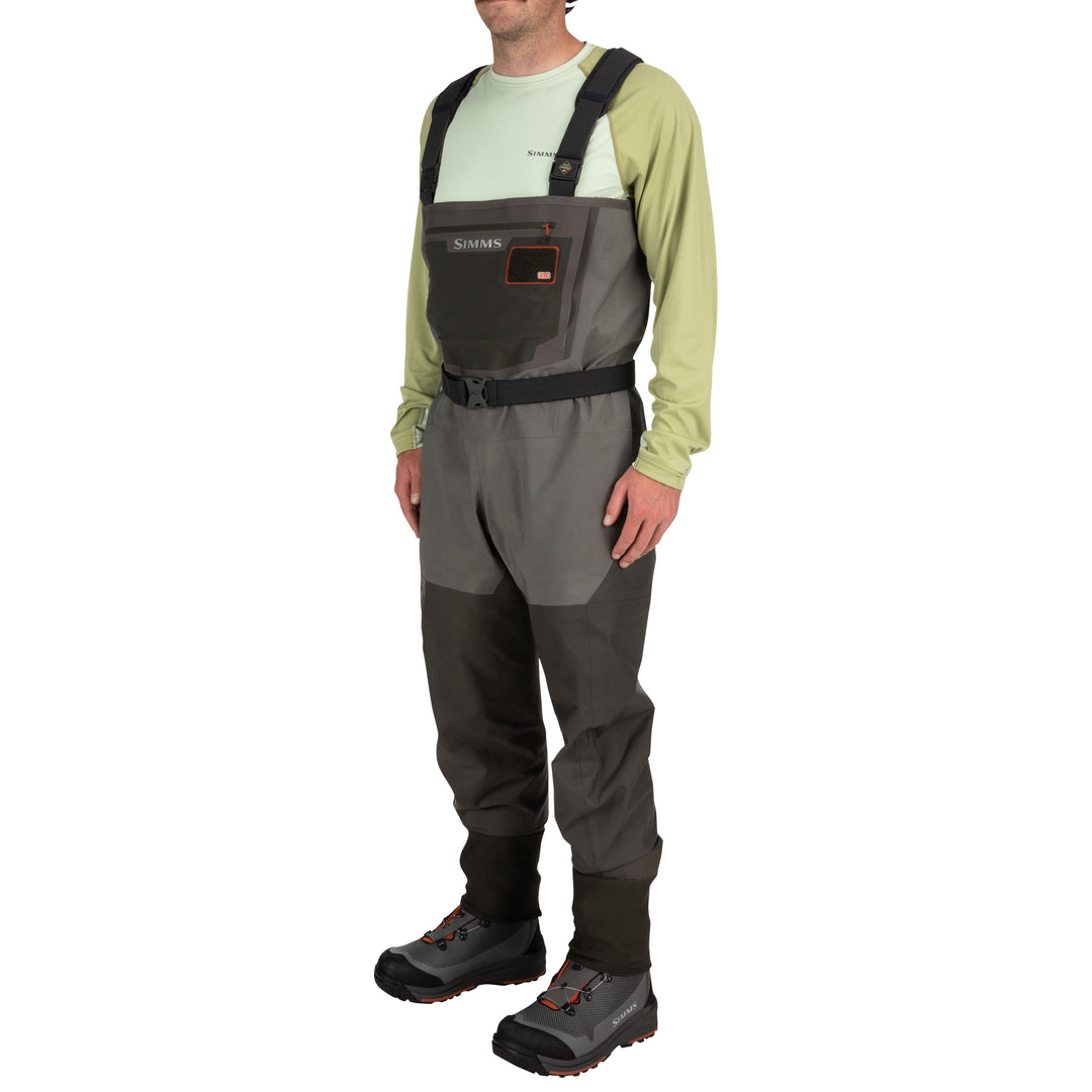 Simms Men's G3 Guide Stockingfoot Gunmetal Image 04