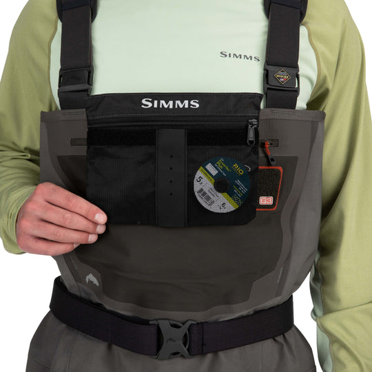 Simms Men's G3 Guide Stockingfoot Gunmetal Image 07