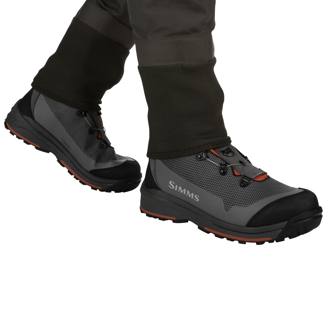 Simms Men's G3 Guide Stockingfoot Gunmetal Image 10