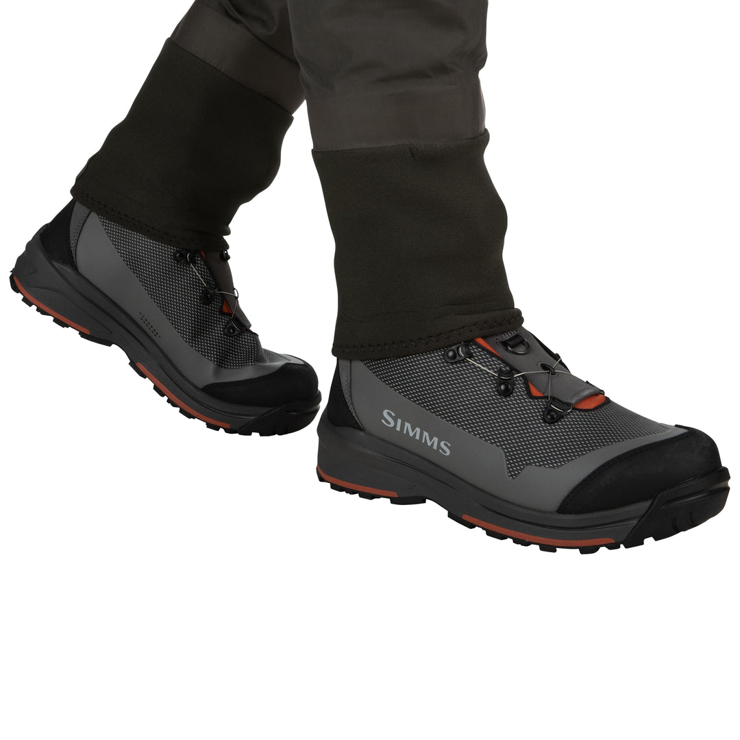 Simms Men's G3 Guide Stockingfoot Gunmetal Image 10