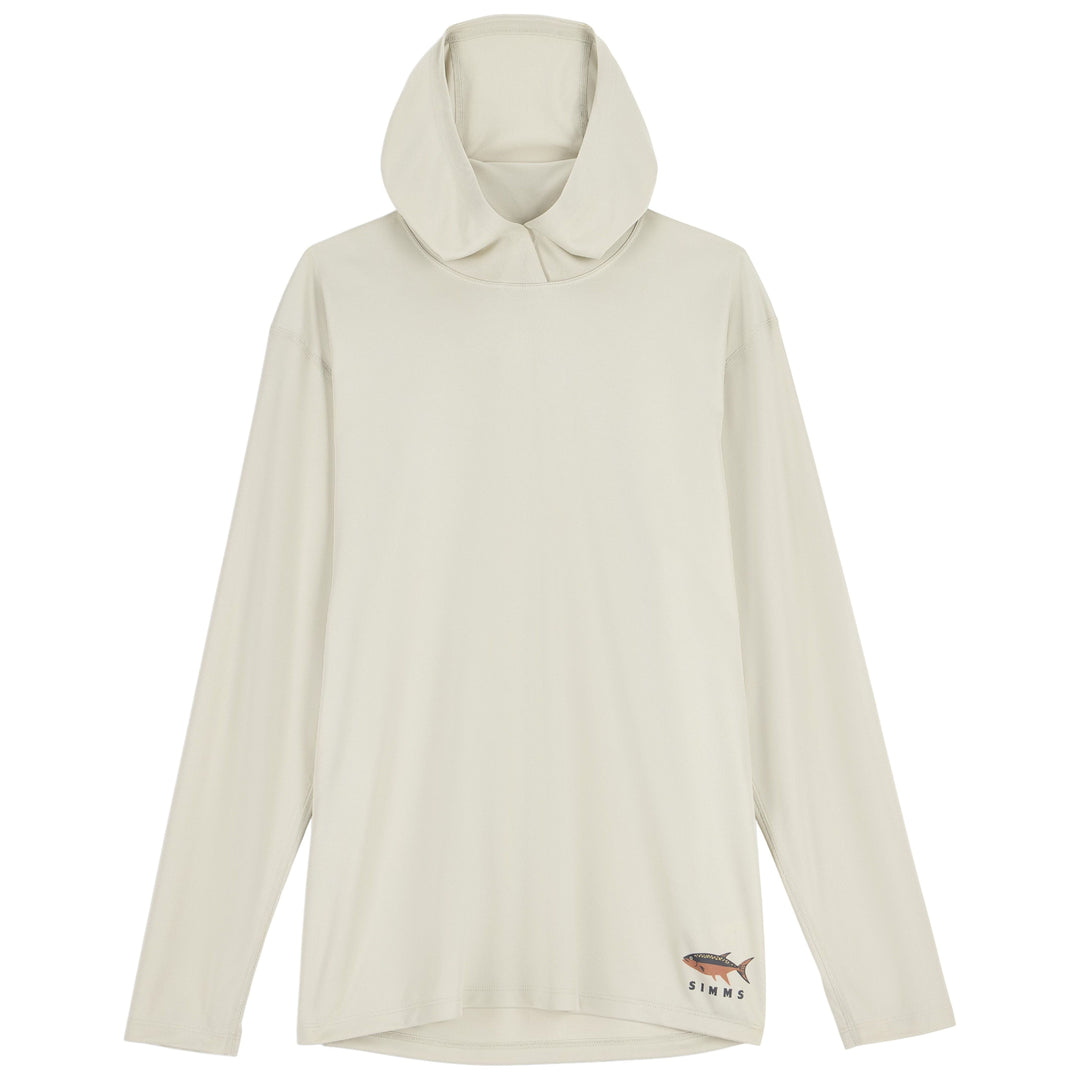 Simms Men's Tech Hoody - Artist Series Burnished Clay Lake Nomad Image 01