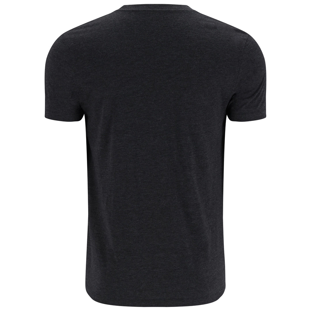 Simms Men's Trout Outline T-Shirt Dark Gunmetal Heather Image 02