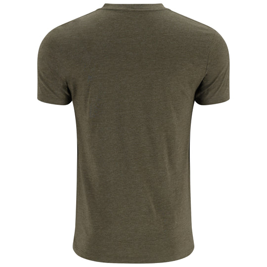 Simms Men's Trout Outline T-Shirt Loden Heather Image 02