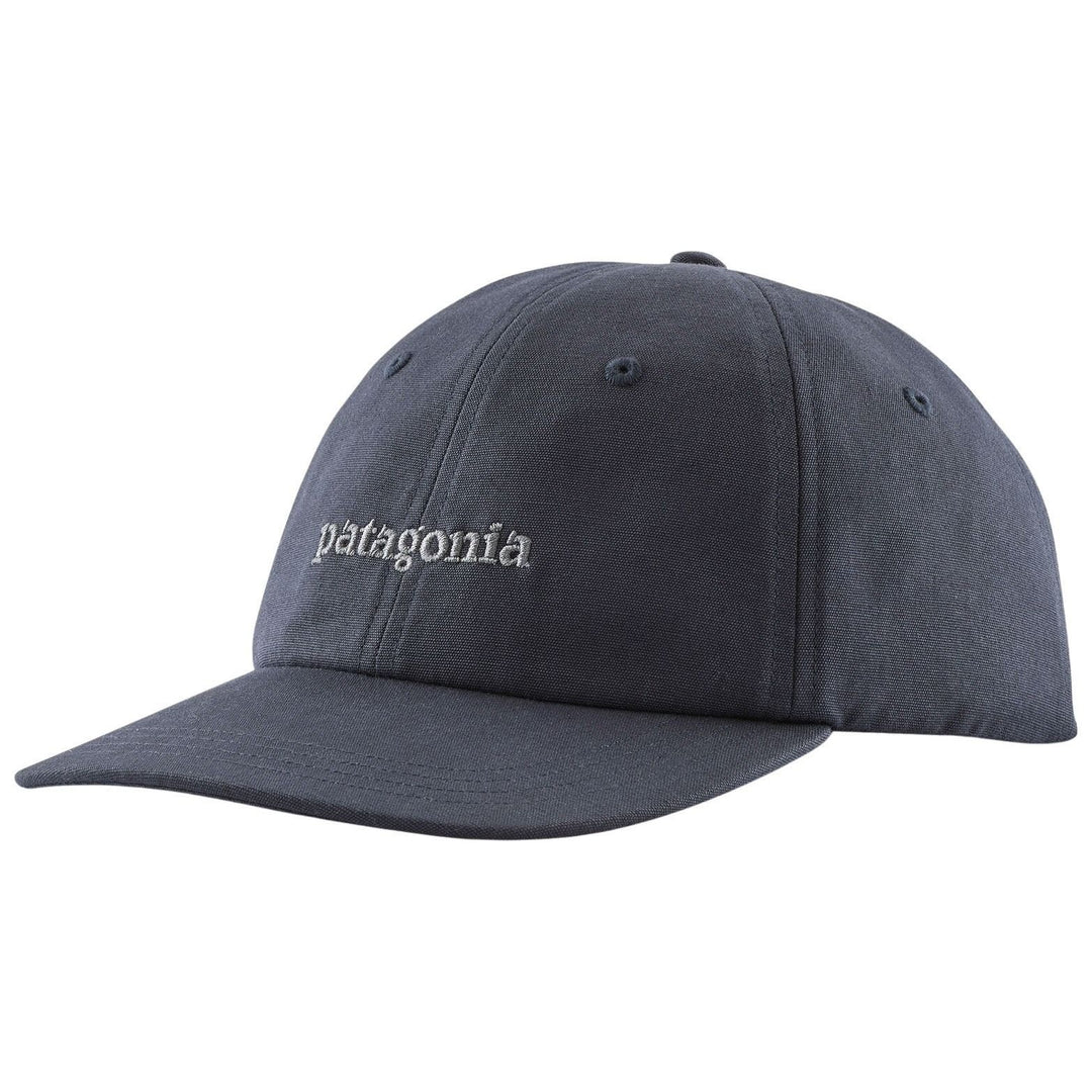 Patagonia Fitz Roy Icon Trad Cap Text Logo: Smolder Blue