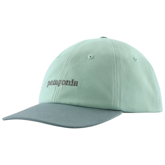 Patagonia Fitz Roy Icon Trad Cap Text Logo: Thin Ice