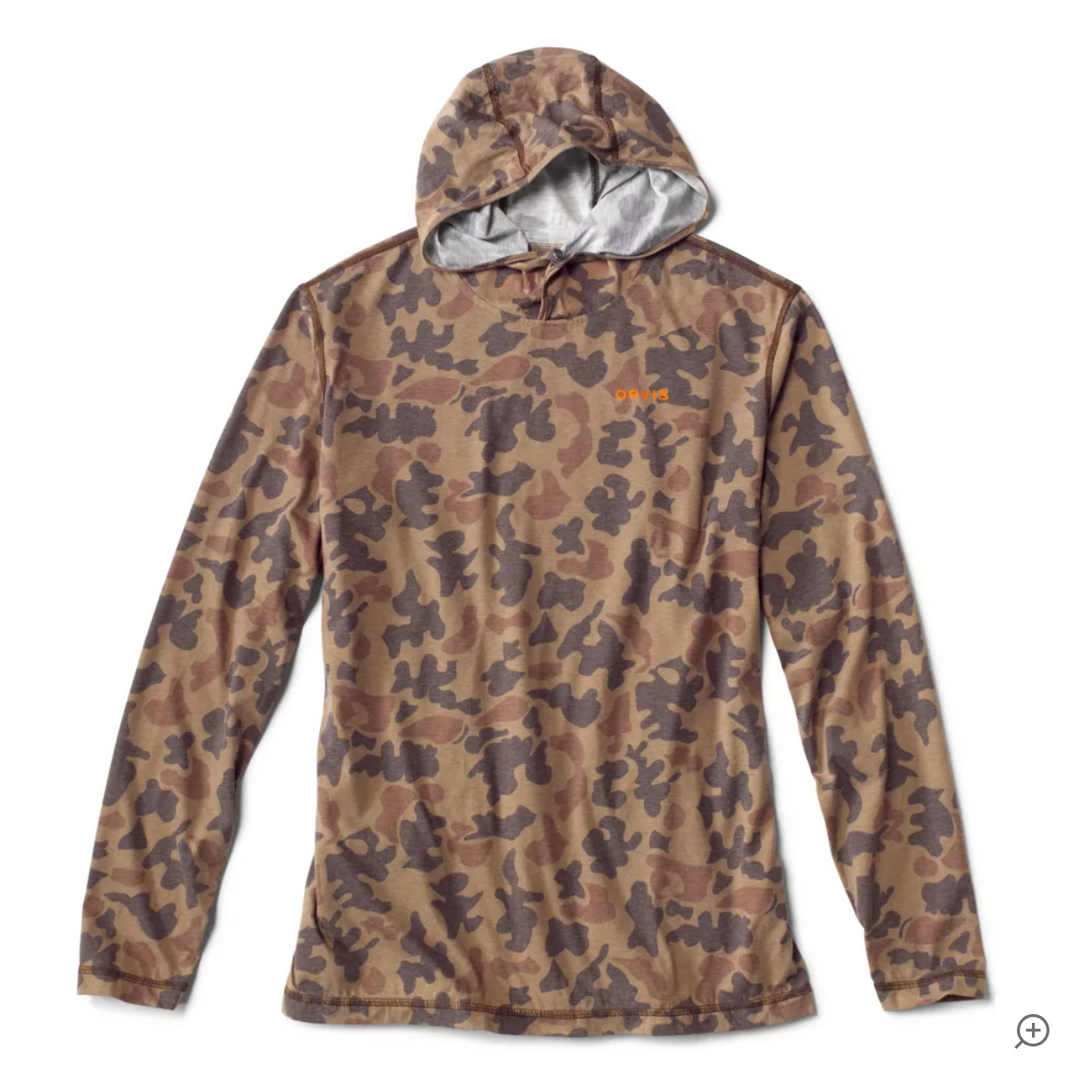 Orvis Men's Drirelease Pullover Hoodie - Orvis 1971 Camo