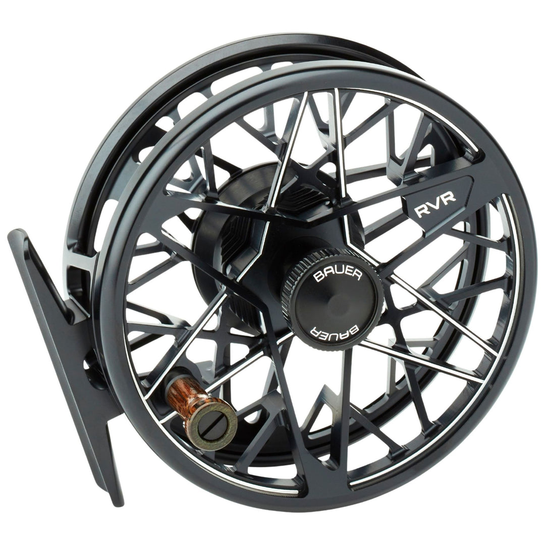 Bauer RVR Euro Nymph Fly Reel All Black Image 02