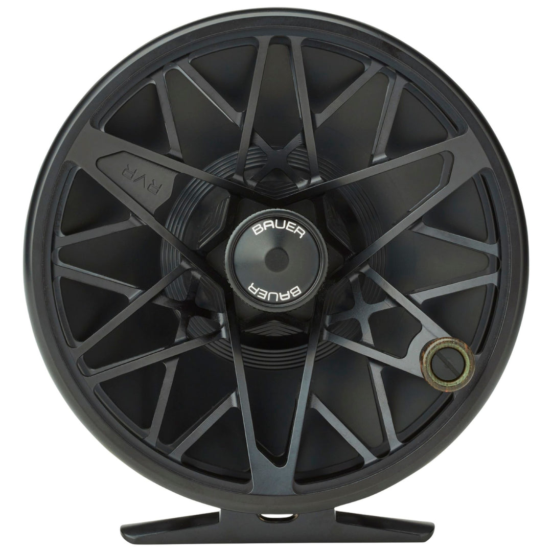 Bauer RVR Micro Spey Fly Reel All Black Image 01