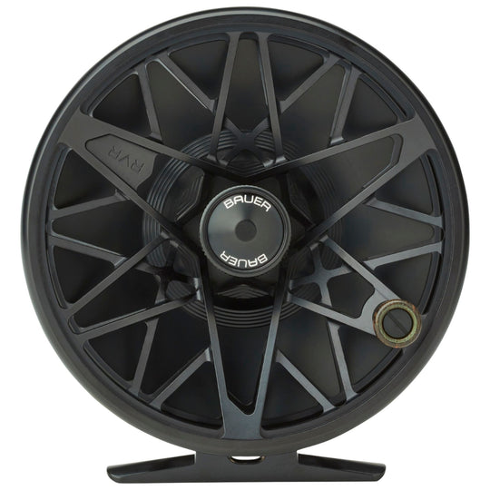 Bauer RVR Micro Spey Fly Reel All Black Image 01